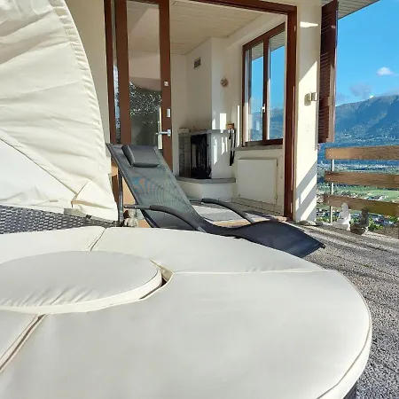 4-zi-wg Casa Sogno - Valle Mit Kamin. Alleinlage Im Rebberg! Apartman