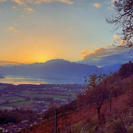 Apartman 4-zi-wg Casa Sogno - Valle Mit Kamin. Alleinlage Im Rebberg!