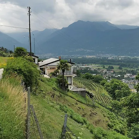 4-zi-wg Casa Sogno - Valle Mit Kamin. Alleinlage Im Rebberg! アパート *