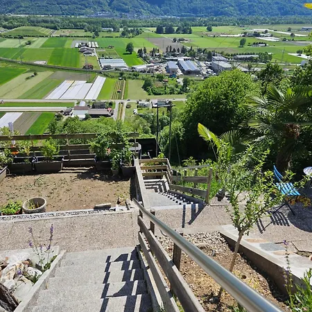 4-zi-wg Casa Sogno - Valle Mit Kamin. Alleinlage Im Rebberg! Apartman Agarone