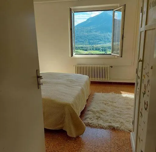 4-zi-wg Casa Sogno - Valle Mit Kamin. Alleinlage Im Rebberg! 아파트