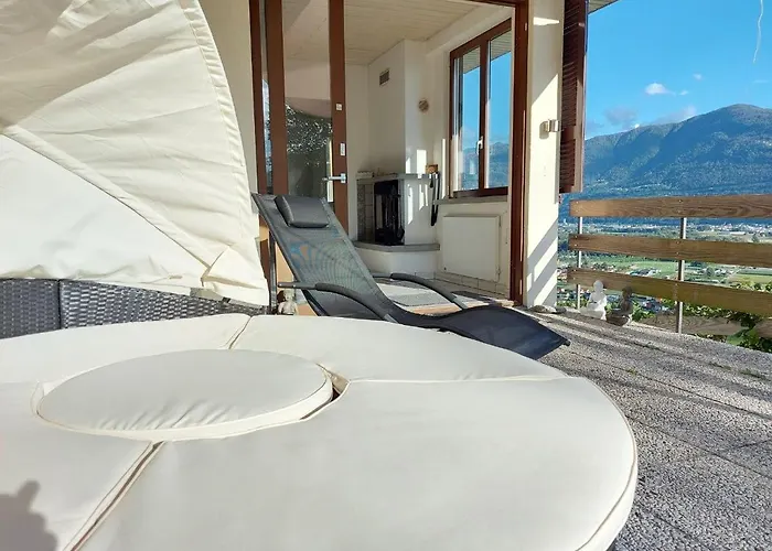 4-zi-wg Casa Sogno - Valle Mit Kamin. Alleinlage Im Rebberg! Appartement