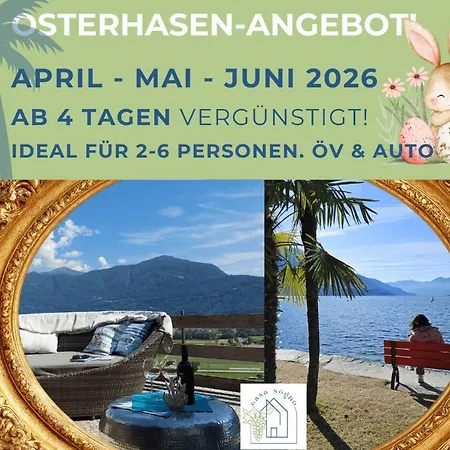 شقة 4-zi-wg Casa Sogno - Valle Mit Kamin. Alleinlage Im Rebberg!