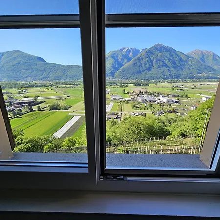 4-zi-wg Casa Sogno - Valle Mit Kamin. Alleinlage Im Rebberg!
